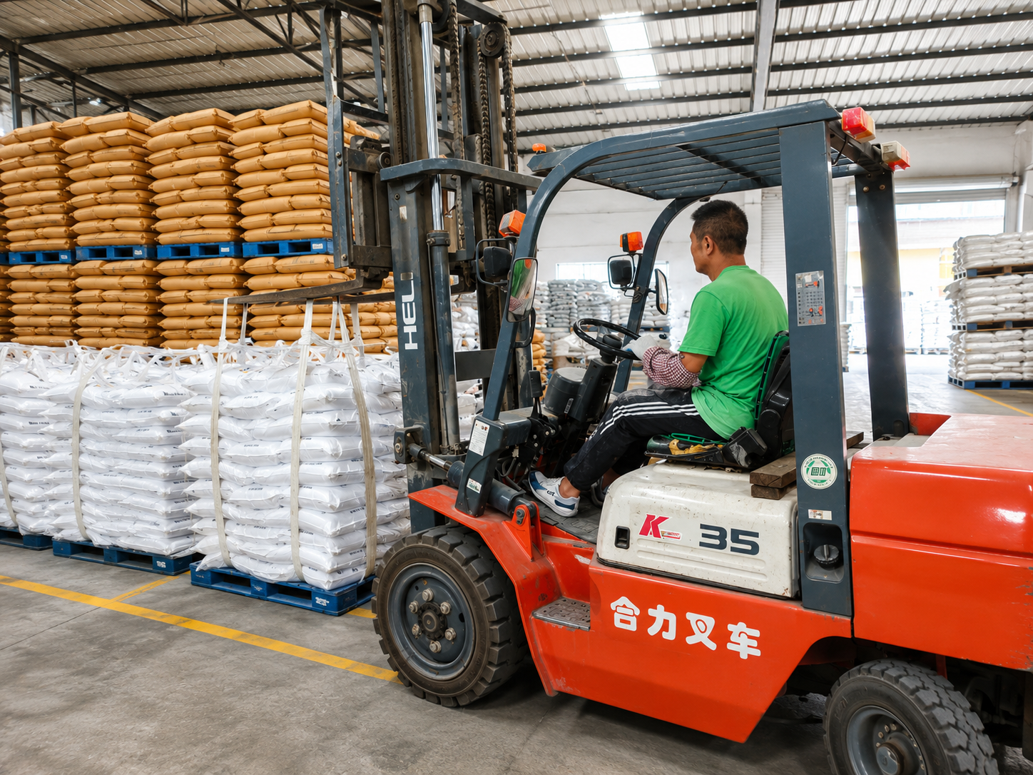 最新の企業ブログについて 華群標線製品倉庫、グローバル道路安全プロジェクトのための信頼できる保管と効率的な供給