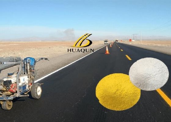 購入 効率的に反射性のある熱溶性道路標識塗料 10%前混合ガラスビーズ オンライン製造