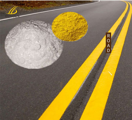 購入 道路路線塗料 黄色 白色 交通塗料粉末 熱プラスチック 熱溶性 道路標識塗料 オンライン製造