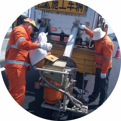 購入 道路標識のための耐久性のある反射性熱溶性コーティング オンライン製造
