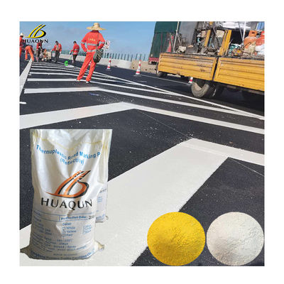 買う 道路路線塗料 黄色 白色 交通塗料粉末 熱プラスチック 熱溶性 道路標識塗料 オンライン製造