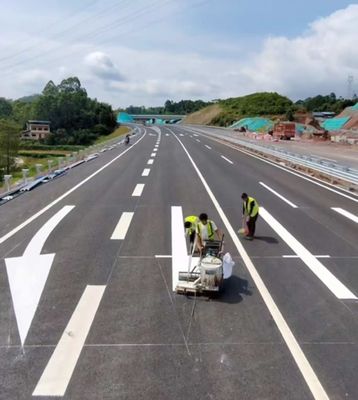 購入 熱溶性反射コーティング 道路標識用 黄色 白色 カスタム色 オンライン製造