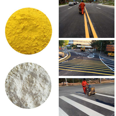 買う ホワイトとイエローの道路線塗料 高反射性道路標識 オンライン製造