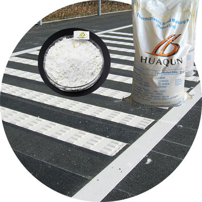 購入 良好な流動性と高品質のHUA QUNブランド熱可塑性道路標示塗料 オンライン製造