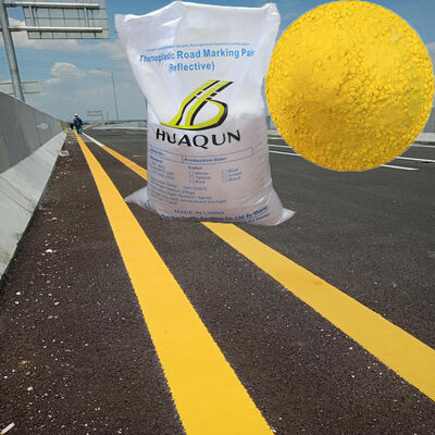 買う 白色耐久性のある耐候性のある熱塑性道路標識塗料 交通路線標識用 180°C~200°Cの加熱温度 オンライン製造