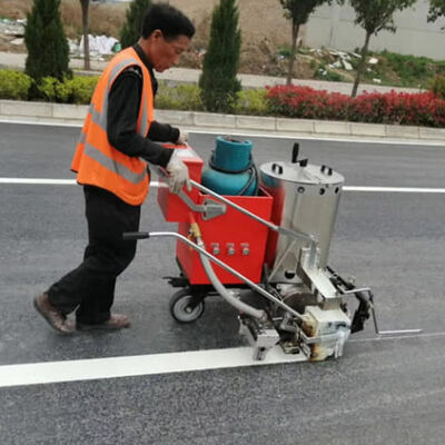 購入 広州工場、再帰反射性道路標示塗料粉末、プレミックスガラスビーズ入り オンライン製造