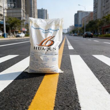 購入 180-220℃の塗布温度、20%のガラスビーズ、高視認性のための環境に優しい低VOC（揮発性有機化合物）熱可塑性道路標示塗料 オンライン製造