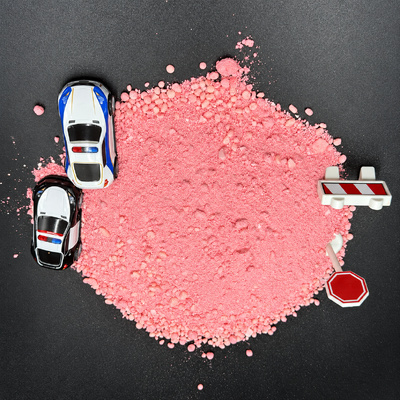 買う OEM 警告エリア用の速乾性滑り止め赤い熱可塑性道路標識ペイント オンライン製造
