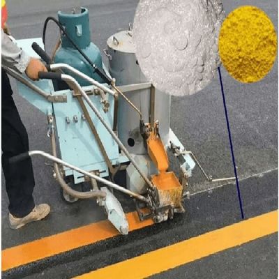 耐久性のある熱溶性道路標識塗料