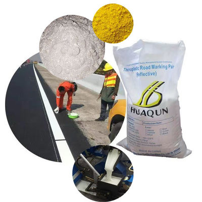高反射率 熱塑性道路マーク塗料 粉末塗装 グラスビーズ 主に樹脂製品
