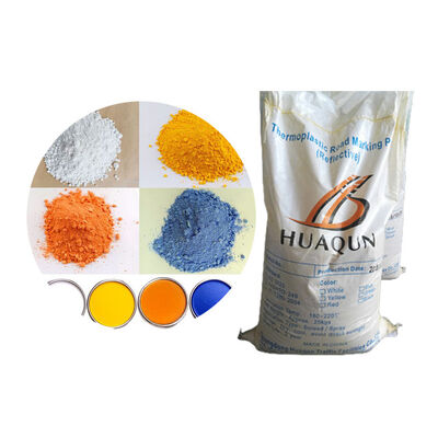 高可視性 熱塑性道路標識塗料 白と黄色