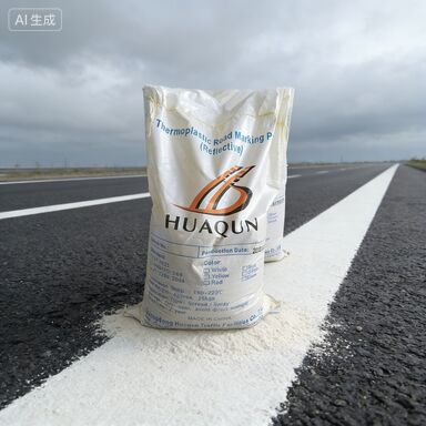 高視認性ガラスビーズを配合した速乾性熱可塑性道路標示塗料（耐久性のある道路安全コーティング用）