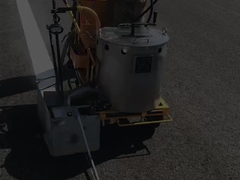 反射性のある熱塑性道路標識塗料